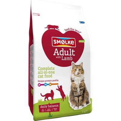 Smølke Cat Adult Lamb Daily Balance 4 kg