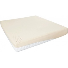 Primera Žerzejové napínací prostěradlo přírodní 180-200x200