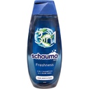 Schauma Men Freshness 3v1 šampon na vlasy tvář i tělo pro muže 400 ml