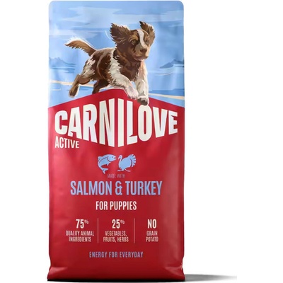 Carnilove Active Puppy Salmon & Turkey 12 kg