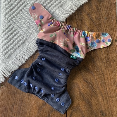 Woolberry SIO Merino wool cover Mini One size Jeanny