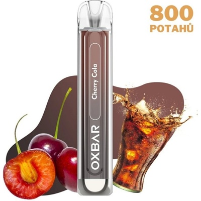 OXVA OXBAR C800 Cherry Cola 16 mg 800 potáhnutí – Zboží Dáma