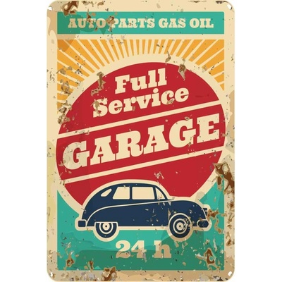 Ceduľa Full Service - Garage