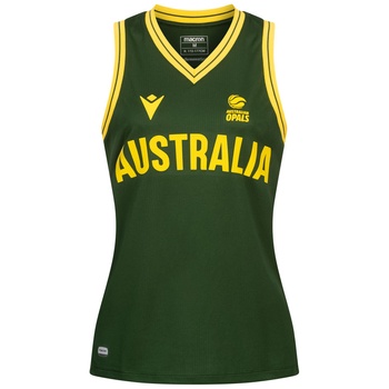 Image 1 of macron Дамска фланелка Australia Basketball macron Women Home Jersey