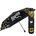 Детски сгъваем чадър Perletti Kids Batman 75078, Черен