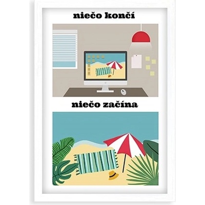 Plagát Pre dôchodcov - biely rámček 20x30 - 55028