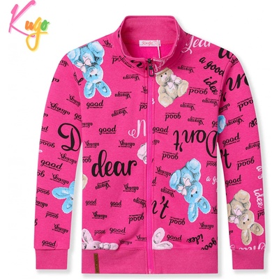 Kugo mikina GM8663 sýto ružová