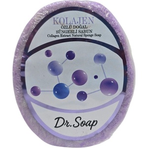  DR. SOAP, Сапун, Колагенов естествен сапун с луфа, 135 g