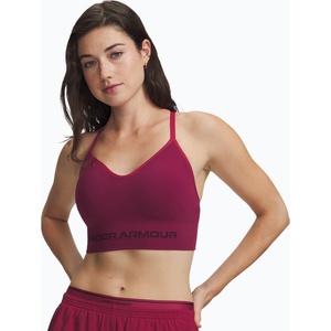 Under Armour Спортен сутиен Under Armour Vanish Seamless Low claret/ox blood