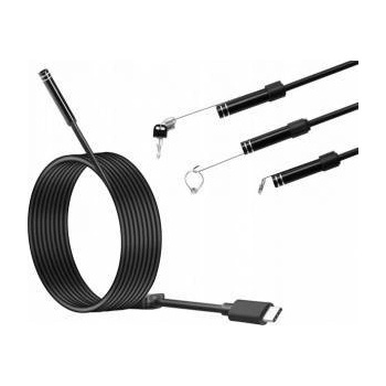 Image 1 of Xrec Endoscope Inspection Camera Usb Type-C USB-c 10m Rigid Cable