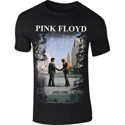 Pink Floyd Burning Man Black L Риза (PFTS06011L)