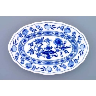 Cibulák Dubí miska oválná cibulový porcelán 10067 24 cm