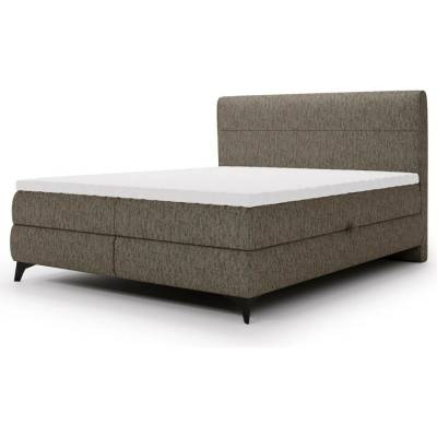 Sconto Lunar 1 s matracom a topperom sivohnedá