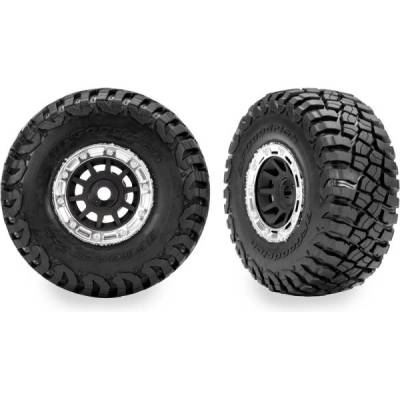 Traxxas колело 1.4", черен диск, гуми BFG Mud-Terrain (2)