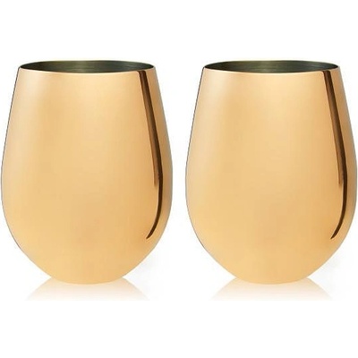 Viski (САЩ) Комплект от 2 бр. стоманени чаши viski gold - 530 мл (viski 5242)