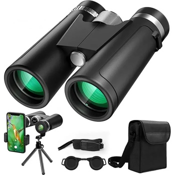 K&F Concept 12x42 Professional HD Бинокъл с щипка за телефон