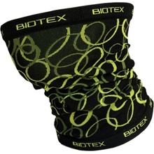 Biotex cyklistický nákrčník čierna žltá