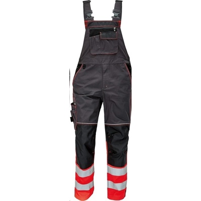Cerva Knoxfield A kalhoty HV DW275 s laclem Antracit-červená