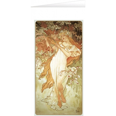 Blahopřání Alfons Mucha – Spring