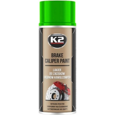 K2 BRAKE CALIPER 400ml Zelený - na brzdové strmene
