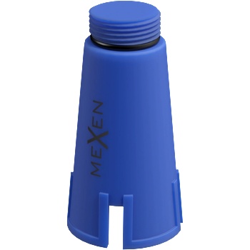 Mexen PPR дълга тапа за проби 1/2 GZ синя - W97344-12-00 (W97344-12-00)