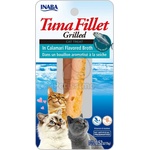 Inaba Foods Cat Grilled Tuna Fillet - в сос с вкус на калмари 15 г срок на гондост: 09.09. 2026