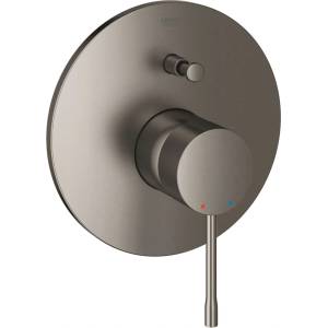 GROHE Essence - Скрита смесителна батерия за вана, матиран тъмен графит 19285AL1 (19285AL1)