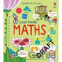 Look Inside Maths - Rosie Dickins, Benedetta Giaufret ilustrátor, Enrica Rusina ilustrátor