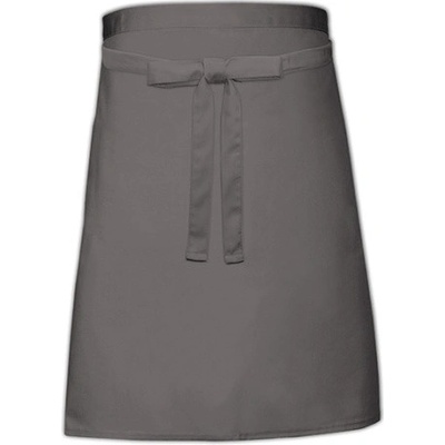 Link Kitchen Wear Pekařská zástěra X997 Dark Grey Pantone 431 90x50cm