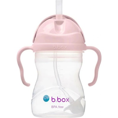 b.box hrneček s brčkem Gelato růžový 240 ml – Sleviste.cz