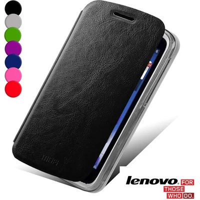 Lenovo A859 Wallet Кожен Калъф + Стилус