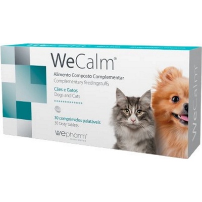 Wepharm WeCalm pre psov a mačky 30 tabliet