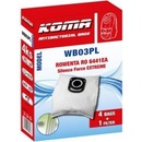 Vrecká do vysávačov KOMA WB03PL 4 ks