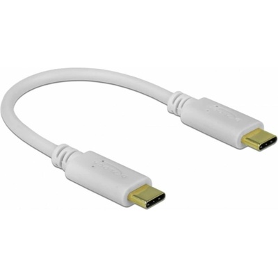 Delock 85357 USB-C USB-C ® zástrčka USB-C ® zástrčka 0,15m bílý