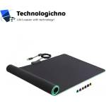 Delock Подложка за мишка Delock 920x303x3mm RGB Black (125551)
