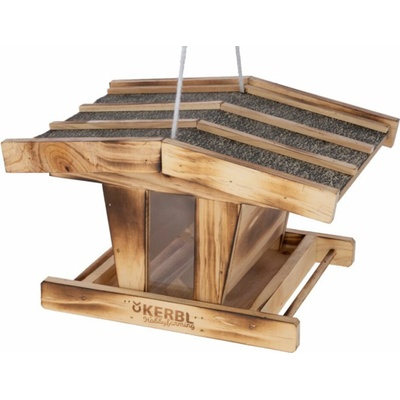 Kerbl Kleiner Arber Závesné kŕmidlo pre vtáky 31 x 24,5 x 19 cm drevo 87039