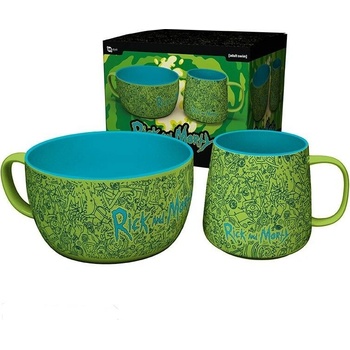 ABYstyle Комплект abystyle rick and morty, Чаша, Купа (abystyle-bs0038)