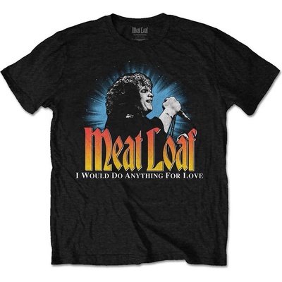 Meat Loaf tričko Live čierne