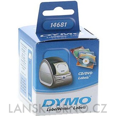 Dymo 89mm x 36mm, bílé, 2x260 ks, 1983172