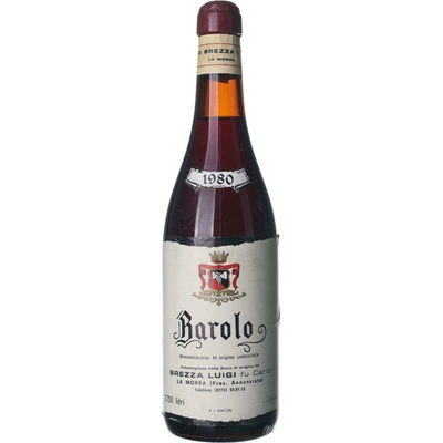 Brezza Barolo suché červené 1980 14% 0,75 l (holá láhev)