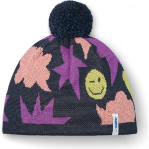 Eisbär Детска зимна шапка (beanie) Eisbär Kid's Talesia Pompon Mütze Beanie - Dark Cobalt / Frozen Twilight / Strawberry / W. - размер 55 cm (904-6941-0211)