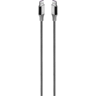 Ttec Data кабел ttec, AlumiCable, Type-C - Type-C, 300cm, 65W, Fast Charge - Сив