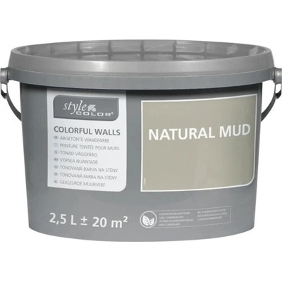StyleColor Natural Mud 2,5 l hnedá