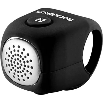 ROCKBROS Звънец за велосипед Rockbros CB1709BK, 3 режима, 90dB, черен (CB1709BK)