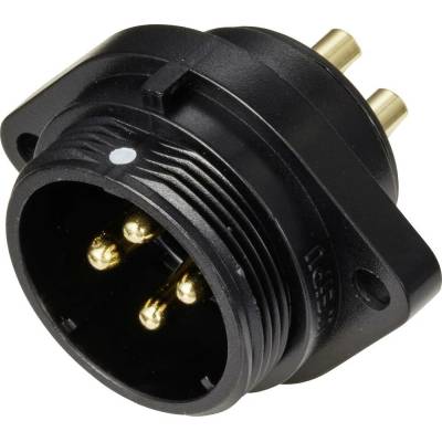 Weipu SP2113 / P 4 guľatý faston, 1 ks