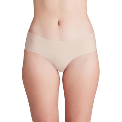 Under Armour PURE STRETCH NS HIPSTER (3 PACK) W 1383895 500 hnedé