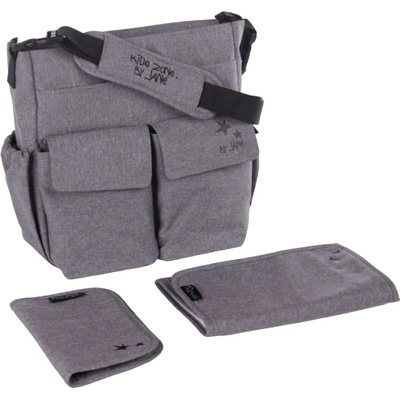 Jané Чанта за бебешка количка Jane - Mama Bag Jet, черна (8420421056813)