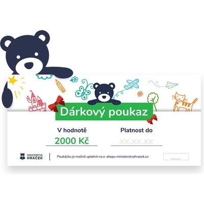 mamido Dárkový poukaz 2000 Kč