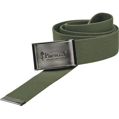 Pásek Pinewood Canvas Belt 9199 UNI zelená
