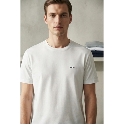 Hugo Boss tričko s krátkým rukávem bílá